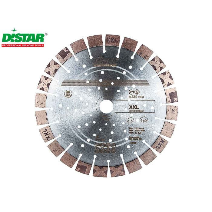 Tarcza diamentowa do cięcia betonu DISTAR XXL 230mm