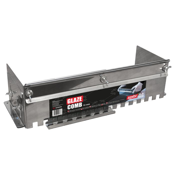Paca zębata do kleju regulowana SENDI GLAZE COMB 12 mm